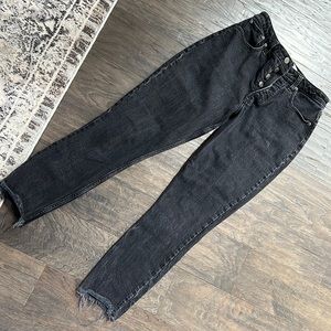 Abercrombie black jeans